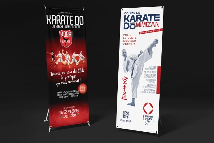 Roll up pour les clubs de karaté lors des forums