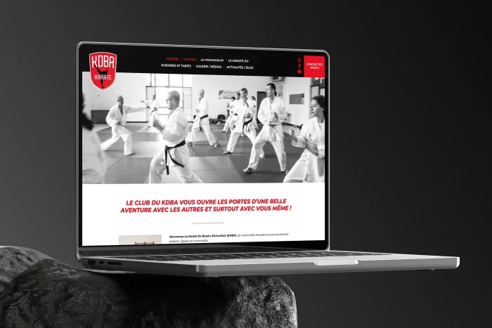 3 Formules de site internet pour les clubs de karaté parmi les supports de communication proposés