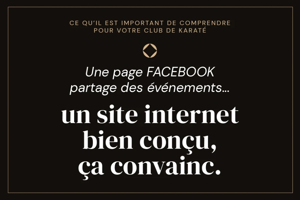Article bloc sur les posts faceboog qui ne remplace pas les informations données sur un site internet